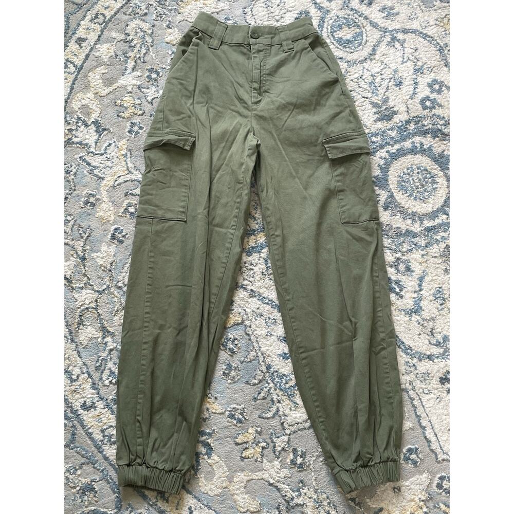 BDG Cargo High Waisted Pants By Urban Outfitters Green Women’s XS